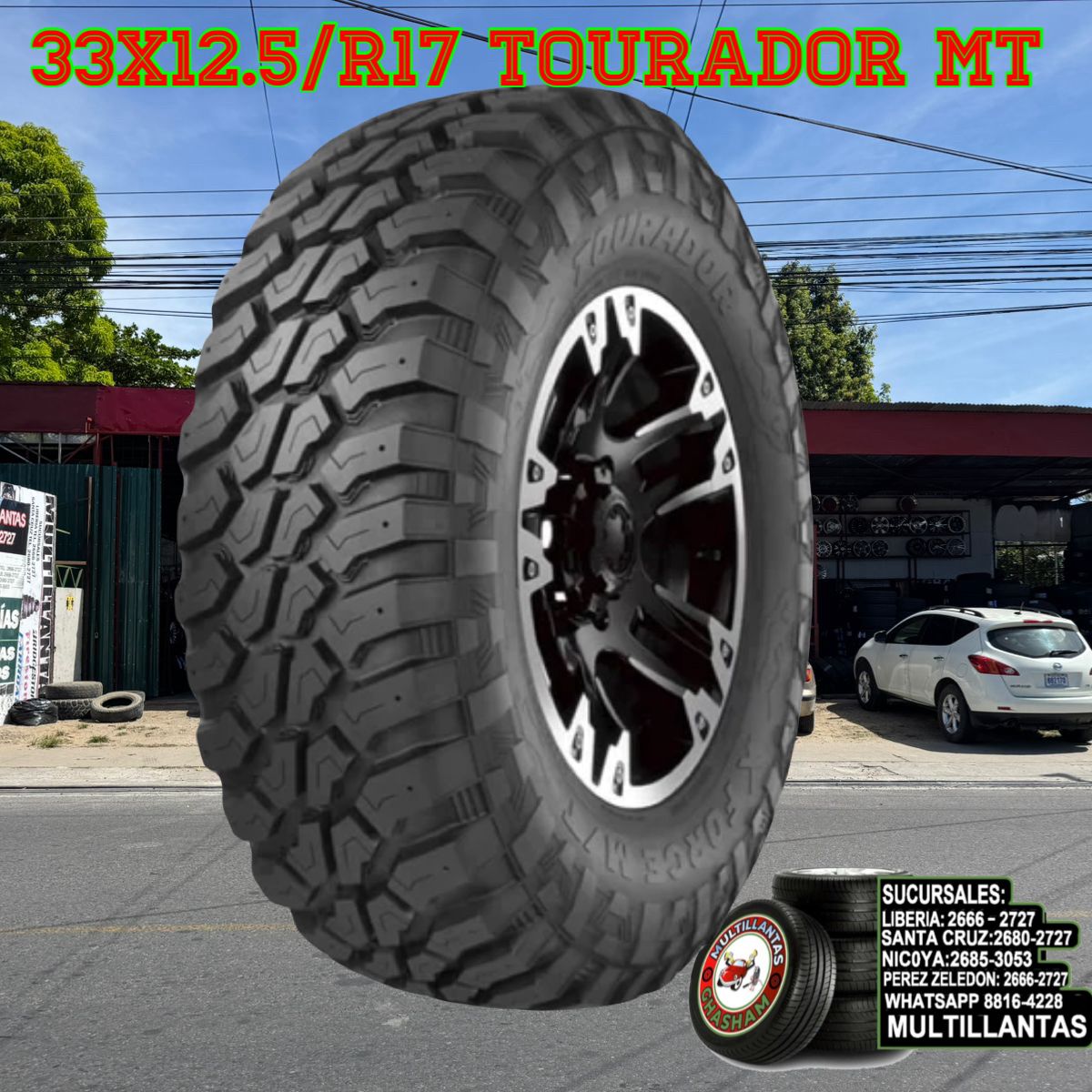 33X12.5R17 MT-LT TOURADOR 8PR